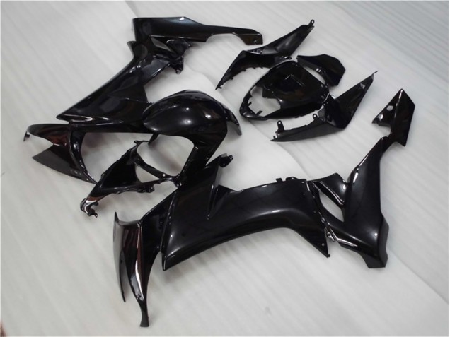 Glänzend Schwarz Kawasaki ZX10R 2008-2010 Verkleidung