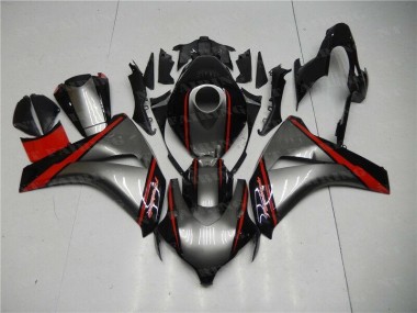 Graues Rot Schwarz Honda CBR 1000 RR 2008-2011 Verkleidungen