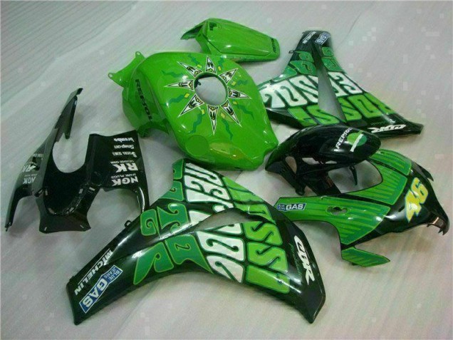 Grün Honda CBR 1000 RR 2008-2011 Verkleidungen