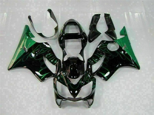 Grün Honda CBR 600 F4i 2001-2003 Verkleidungen