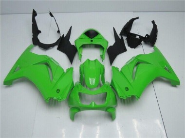 Grün Kawasaki EX250 2008-2012 Vollverkleidung