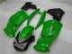 Grün Kawasaki EX650 2006-2008 Verkleidungen