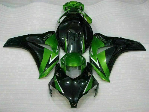 Grün Schwarz Honda CBR 1000 RR 2008-2011 Verkleidungen