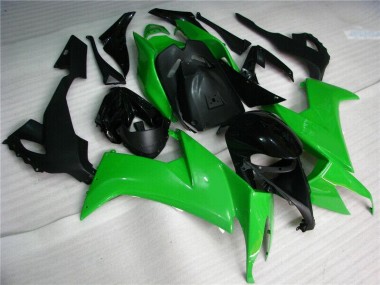 Grün Schwarz Kawasaki ZX10R 2008-2010 Verkleidungen