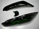 Grüne Flamme Kawasaki EX650 2006-2008 Verkleidungen