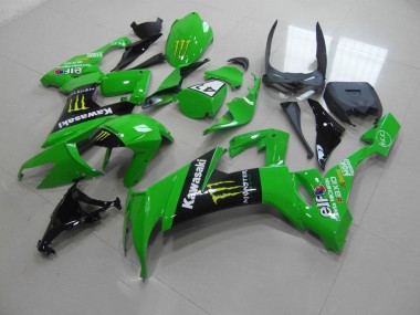 Grünes Monster 41 Kawasaki ZX10R 2008-2010 Verkleidungen