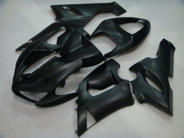 Matt Schwarz Kawasaki ZX6R 2005-2006 Verkleidungen