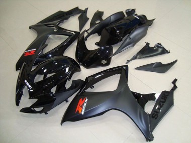 Matt Schwarz Suzuki GSXR 750 K6 2006-2007 Verkleidungen