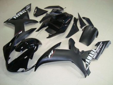 Matt SchwarzWeiß Yamaha R1 2002-2003 Verkleidungen