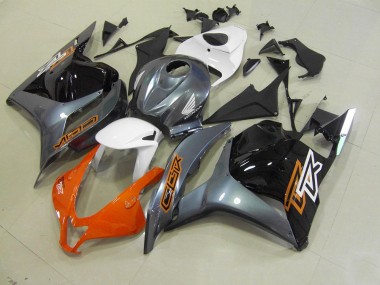 Orange Grau Schwarz Honda CBR 600 RR 2009-2012 Verkleidung