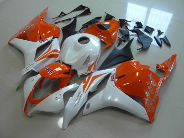 Orange Perl Weiß Honda CBR 600 RR 2009-2012 Verkleidungen