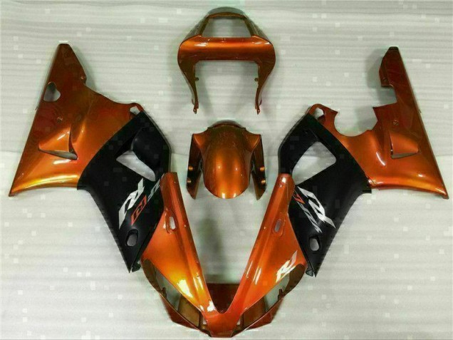 Orange Yamaha R1 2000-2001 Verkleidung