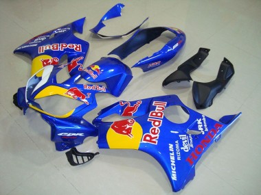 Rot Bull Honda CBR 600 F4i 2004-2007 Verkleidungen