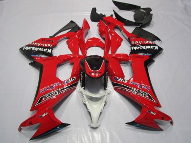 Rot Kawasaki ZX10R 2008-2010 Verkleidungen