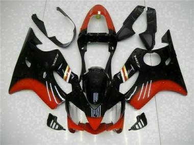 Rot Schwarz Honda CBR 600 F4i 2001-2003 Verkleidungen & Plastik