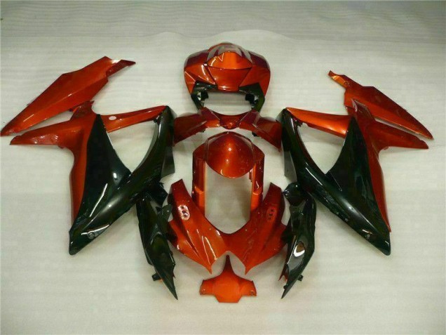 Rot Schwarz Suzuki GSXR 600 / 750 K8 2008-2010 Verkleidung