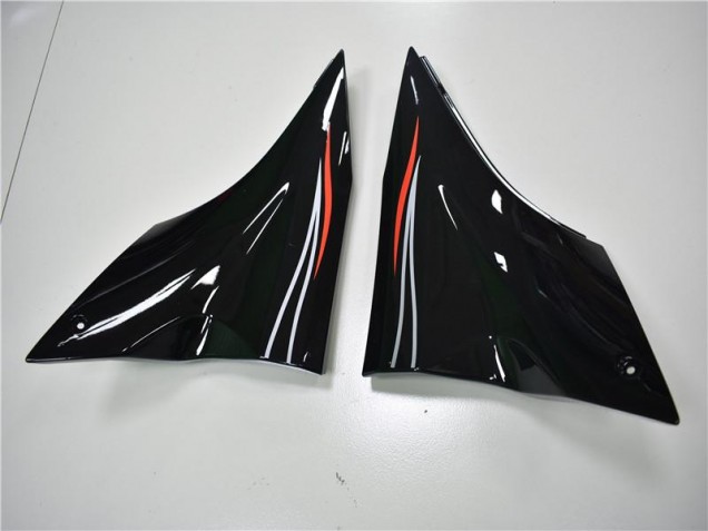 Schwarz Grau Rot Kawasaki ZX10R 2006-2007 Verkleidungen