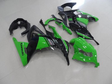 Schwarz Grün Kawasaki ZX 300R 2013-2016 Verkleidung