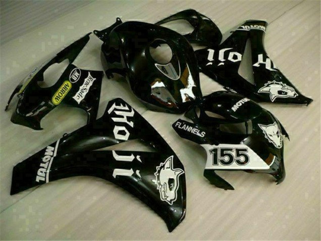 Schwarz Honda CBR 1000 RR 2008-2011 Verkleidungen