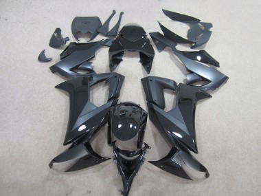 Schwarz Kawasaki ZX10R 2008-2010 Verkleidungen