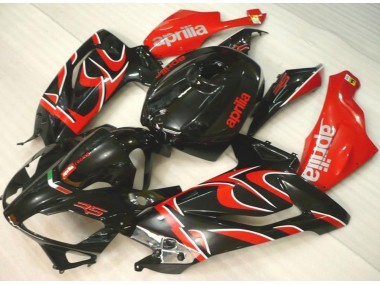 Schwarz Rot Aprilia RS 125 2006-2011 Verkleidungen