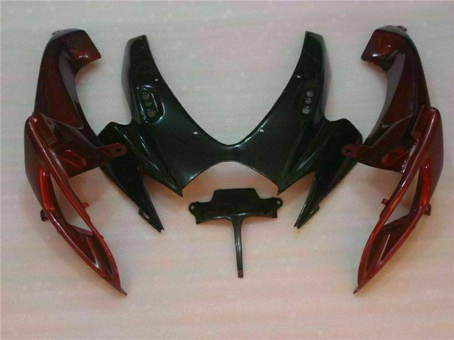 Schwarz Rot Suzuki GSXR 600 / 750 K6 2006-2007 Verkleidung