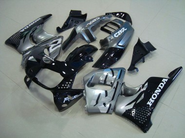 Schwarz Silber Honda CBR 900 RR 893 1996-1997 Verkleidungen