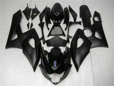 Schwarz Suzuki GSXR 1000 K5 2005-2006 Verkleidungen