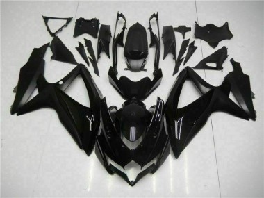 Schwarz Suzuki GSXR 600 / 750 K8 2008-2010 Verkleidung