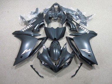 Schwarz Weiß Aufkleber Yamaha R1 2007-2008 Vollverkleidung