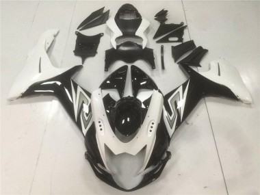 Schwarz Weiß Suzuki GSXR 600 / 750 K11 2011-2024 Verkleidungen