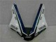 Schwarz Yamaha R1 2002-2003 Motorrad Vollverkleidung