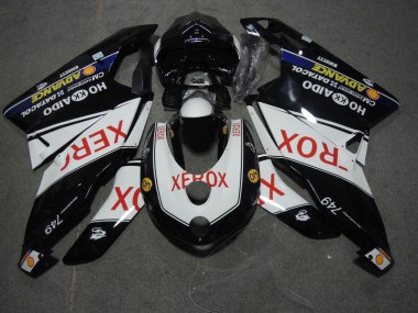 SchwarzWeiß Xerox Ducati 749 2005-2006 Verkleidungen