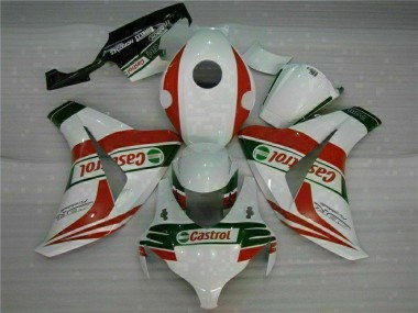 Weiß Rot Honda CBR 1000 RR 2008-2011 Verkleidung