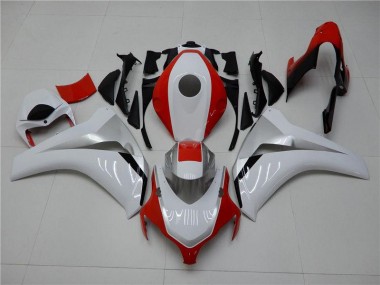 Weiß Rot Honda CBR 1000 RR 2008-2011 Verkleidungen