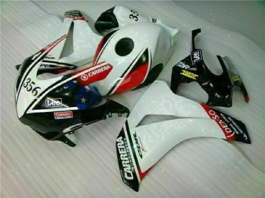 Weiß Schwarz Honda CBR 1000 RR 2008-2011 Verkleidungen & Plastik