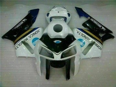 Weiß Schwarz Honda CBR 600 RR 2005-2006 Verkleidungen & Plastik