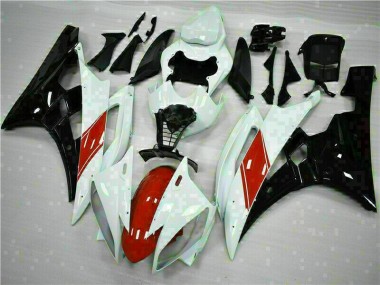 Weiß Yamaha R6 2006-2007 Verkleidung
