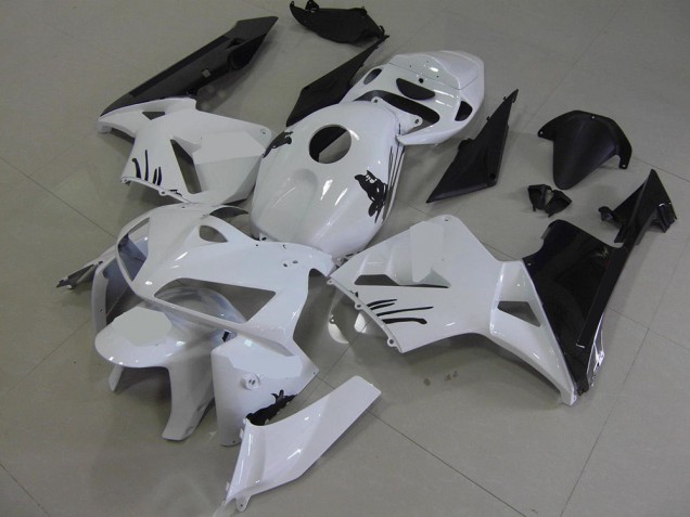 Weiß mit Besonders Aufkleber Honda CBR 600 RR 2005-2006 Verkleidungen